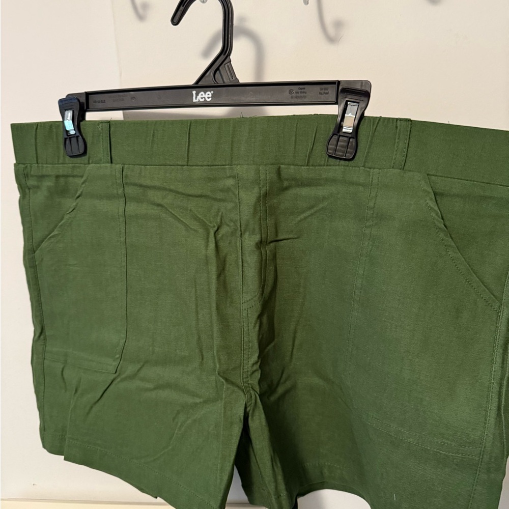 Green Women's Shorts